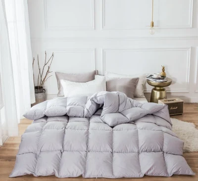 Luxury White Duck Down and Feather Duvet Quilt