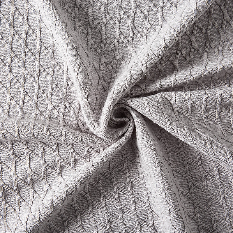 100% Ring Spun Cotton Diamond Weave Blanket