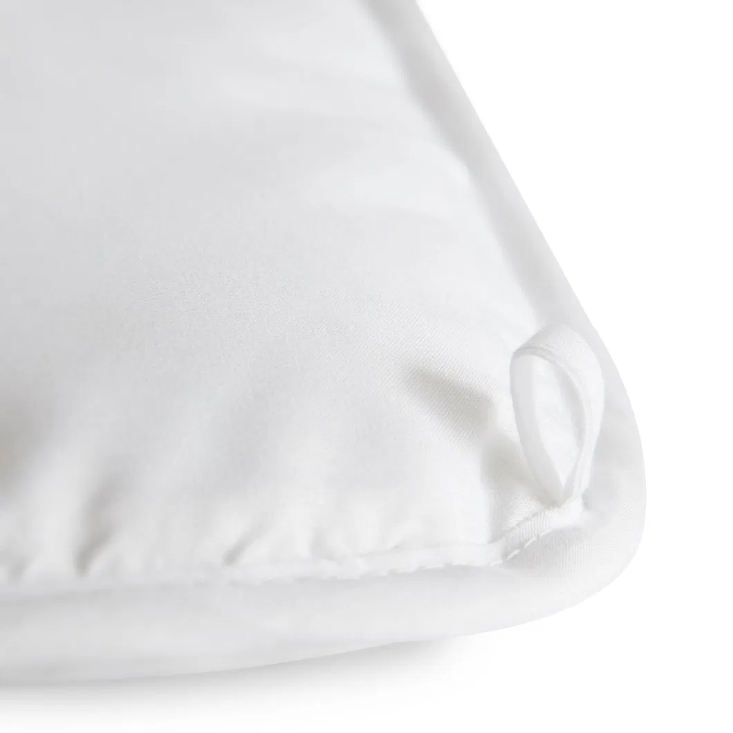 Cheapest Bed Sleeping Polyester Quilt, Summer Microfiber Quilt Insert, Custom Design Hollow Fiber Quilt Inner, Breathable Down Alternative White Quilt