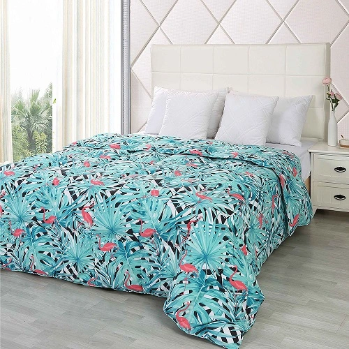 Wholesale Printed Goose Duck Feather Quilt Blanket