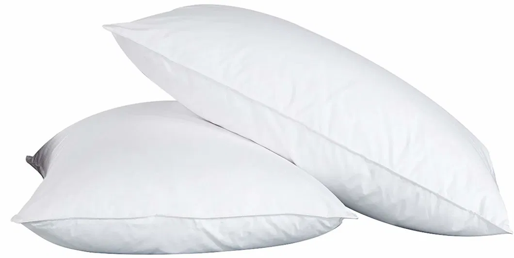 White Hotel Pillow Sleep with Polyester Ball Fiber Filling Pillow