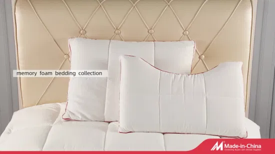Gel Memory Foam Contour Cooling Pillow Neck Protection Health Pillow
