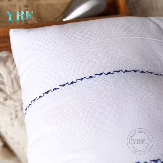 White Hotel Pillow Sleep with Polyester Ball Fiber Filling Pillow