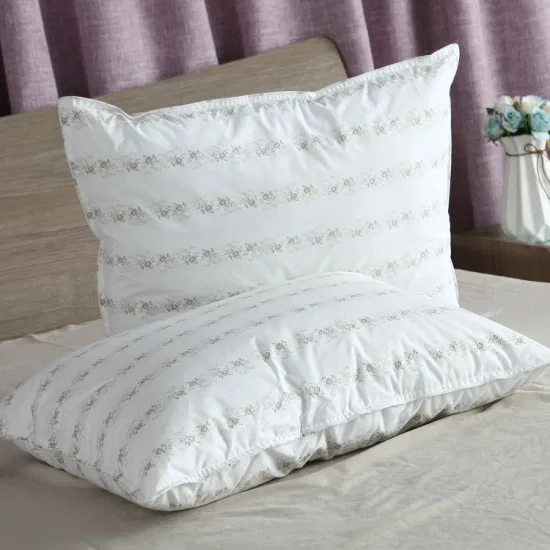 Factory Wholesales Low Price Printed Fiber Pillow for Good Sleep