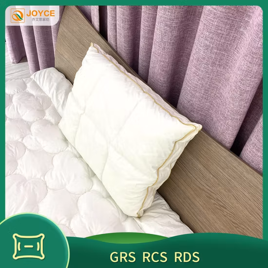 Private Logo Acceptable Cotton Fabric Memory Foam Insert Pillow for Adult